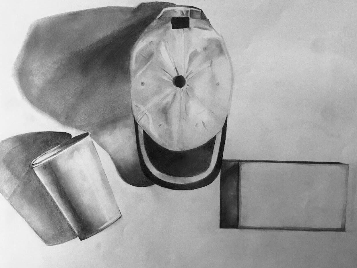 lighting study ; graphite pencil