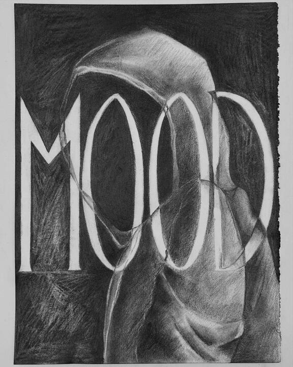 MOOD - graphite, 2025 (inspired by &quot;Mood&quot; - DPR IAN)