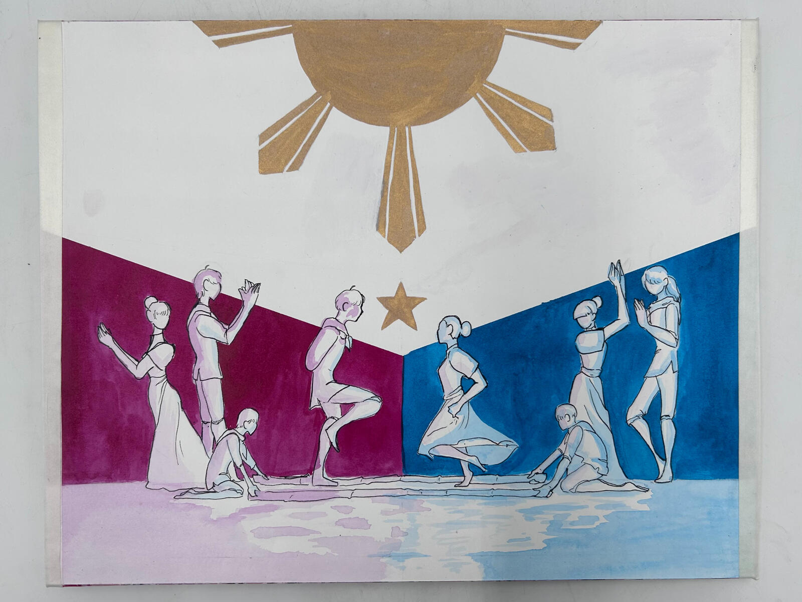 tinikling panel (middle)